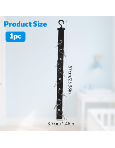 Correa de Exhibición de Juguetes de Peluche Lasuroa 67x4cm 2