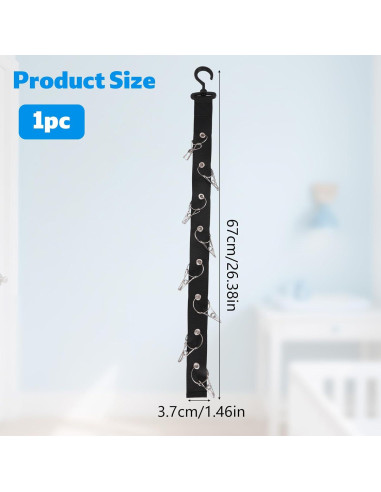 Correa de Exhibición de Juguetes de Peluche Lasuroa 67x4cm