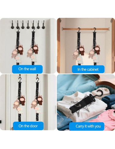 Correa de Exhibición de Juguetes de Peluche Lasuroa 67x4cm