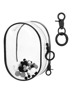 Funda Protectora para Muñeca 15.5cm PVC Transparente con Llavero