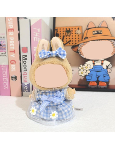 Ropa para muñeca Labubu 15-17 cm - 2 Faldas y Lazos