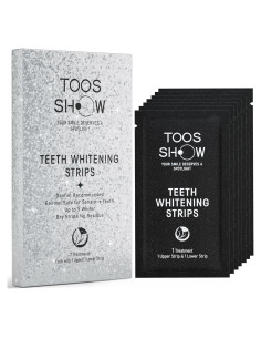 Tiras Blanqueadoras para Dientes Sensibles Toos Show 7 Días