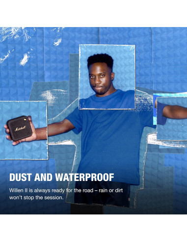 Altavoz Portátil Bluetooth Marshall Willen II - Impermeable