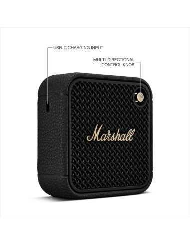 Altavoz Portátil Bluetooth Marshall Willen II - Impermeable