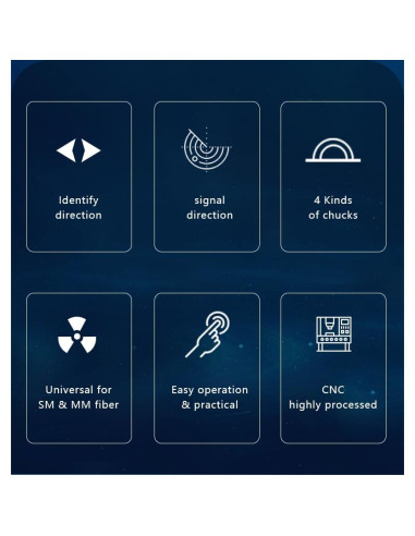 Identificador de Fibra Óptica KOMSHINE KFL-35P con OPM