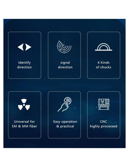 Identificador de Fibra Óptica KOMSHINE KFL-35P con OPM Identificador de Fibra Óptica KOMSHINE KFL-35P con OPM