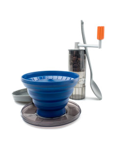 Juego de Café Gourmet Pour-Over GSI Outdoors - Manual, Plegable