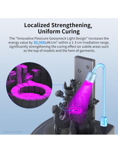 Estación de Lavado y Curado 3.0 ANYCUBIC para Impresora 3D