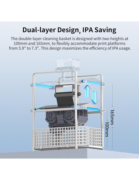 Estación de Lavado y Curado 3.0 ANYCUBIC para Impresora 3D