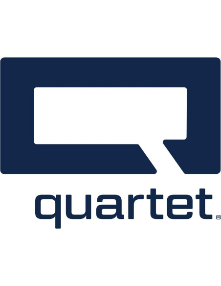 Personajes Magnéticos Quartet Helvetica 1" 128 Letras Blancas