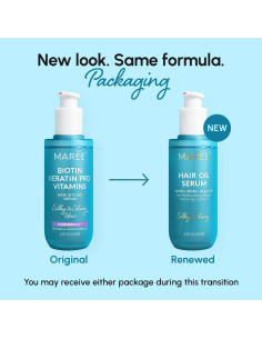 Suero para Cabello Frizz MAREE con Queratina y Biotina 208g 2