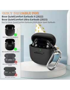 Funda Protectora Silicona WOFRO para Bose QuietComfort II/Ultra 2