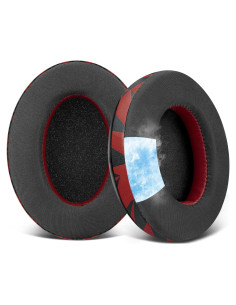 Almohadillas de Gel Enfriamiento SOULWIT para Auriculares Razer Barracuda - Tormenta Roja