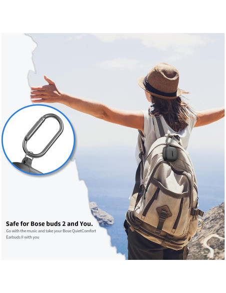 Funda Protectora Silicona WOFRO para Bose QuietComfort II/Ultra