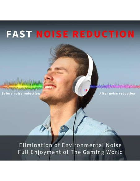 Auriculares Inalámbricos SLuB X-Pro 7.1 con Micrófono HD - Negro