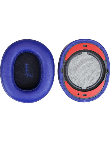 Almohadillas de Reemplazo SINOWO para JBL E55BT - Espuma Memoria Azul