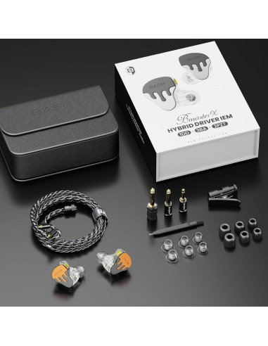 Auriculares In-Ear BASN BmasterX 6 Controladores Híbridos