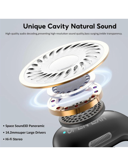 Auriculares de Traducción AI Doublepow A39 Bluetooth 5.3