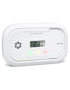 Detector de Monóxido de Carbono Putogesafe con Pantalla LCD