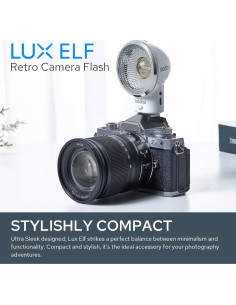 Flash Godox Lux Elf para Cámara - GN6, 6000K-1200K, Mini Speedlight 2