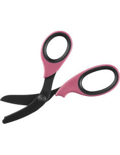Tijeras de Trauma XShear 7.5" Rosa/Negro - Acero Inoxidable 2
