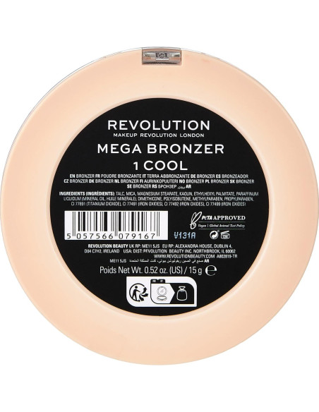 Polvo Bronceador Mega Makeup Revolution 15 g Acabado Mate