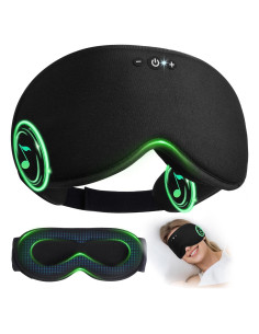 Máscara de Sueño Bluetooth LC-dolida con Peso 3D Negra