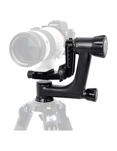 Cabezal de Cardán SIRUI PH-10 de Fibra de Carbono 0.98kg