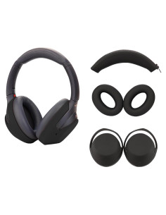 Set de Fundas de Silicona para Auriculares Sony WH-1000XM4 - Negro