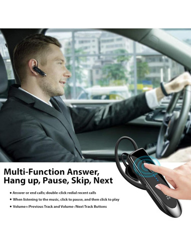 Auriculares Inalámbricos Bluetooth 5.3 Tek Styz TS-1241 IPX5