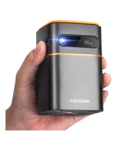 Proyector Mini FATORK DLP 1080P Portátil con WiFi y Batería