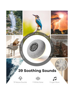 Máquina de Sonido Portátil Wildley MC220, 39 Sonidos Calmantes 2