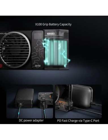 Luz de Estudio LED Bi-Color ZHIYUN MOLUS X100 100W