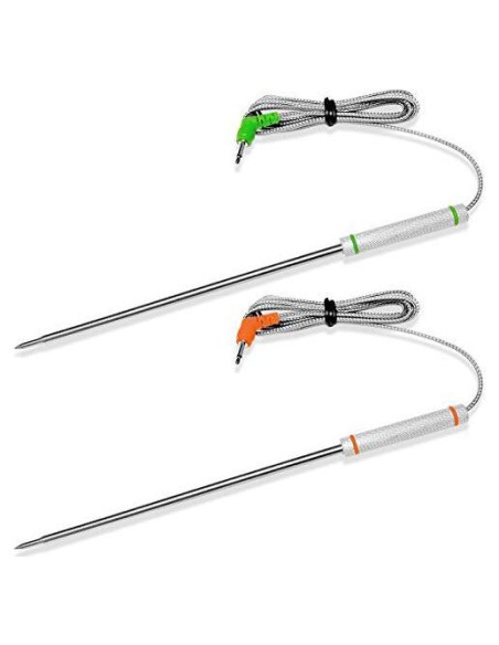Sonda de Temperatura de Carne YUFUU para Thermopro TP20 TP17 TP16 - Juego de 2 Piezas