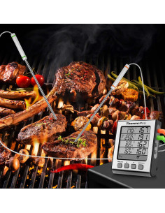 Sonda de Temperatura de Carne YUFUU para Thermopro TP20 TP17 TP16 - Juego de 2 Piezas 2