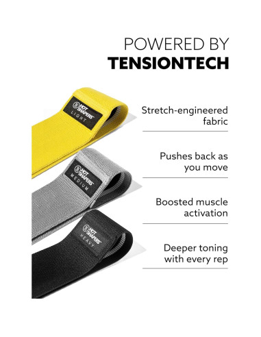 Set de Bandas de Resistencia Hot Shapers - Ejercicio en Casa