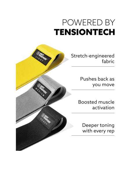 Set de Bandas de Resistencia Hot Shapers - Ejercicio en Casa