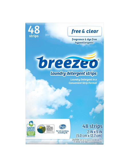 Detergente para Ropa en Tiras Cleanfinity 48 Unidades Libre y Claro