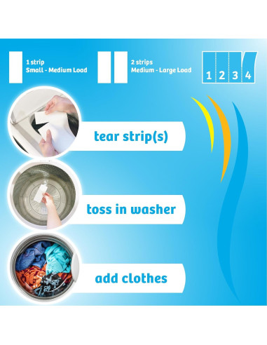 Detergente para Ropa en Tiras Cleanfinity 48 Unidades Libre y Claro