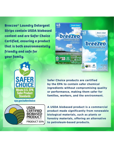 Detergente para Ropa en Tiras Cleanfinity 48 Unidades Libre y Claro