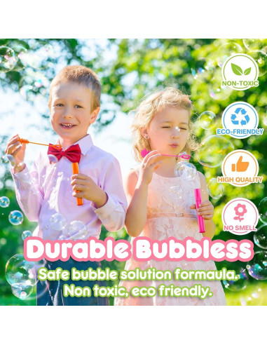 24 Burbujas de Animales de Granja + 96 Stickers Fiesta