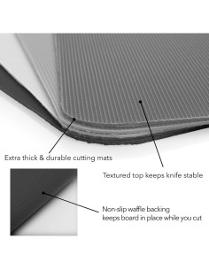 Juego de Tablas de Cortar Simply Genius - 8 Piezas Gris 2