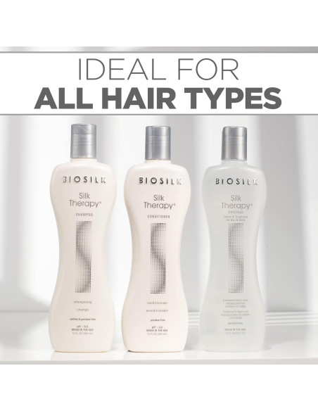 Kit de Cuidado del Cabello BioSilk - Champú, Acondicionador y Suero 340g Kit de Cuidado del Cabello BioSilk - Champú, Acondicionador y Suero 340g