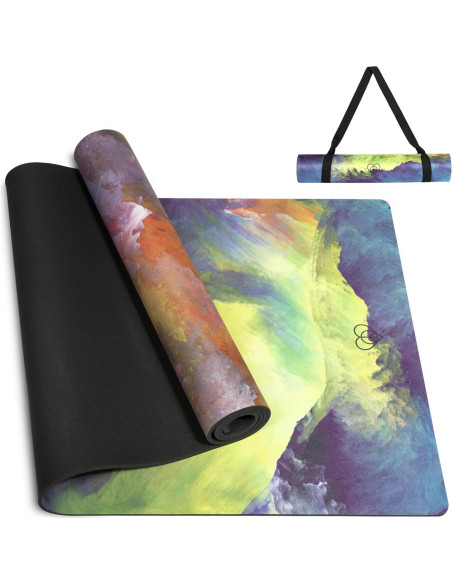 Alfombrilla de Yoga Antideslizante Peace Heart Yogi 198x66cm
