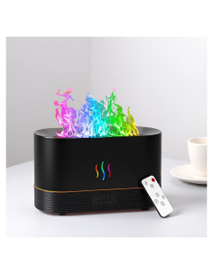 Difusor de Aceites Esenciales PLUWEL 300ml con Luz LED y Control Remoto