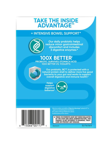 Ventaja Digestiva Probióticos IBS 96 cápsulas - Salud Intestinal