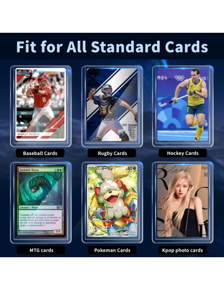 200 Fundas para Cartas PJU - 100 Toploaders y 100 Fundas 200 Fundas para Cartas PJU - 100 Toploaders y 100 Fundas