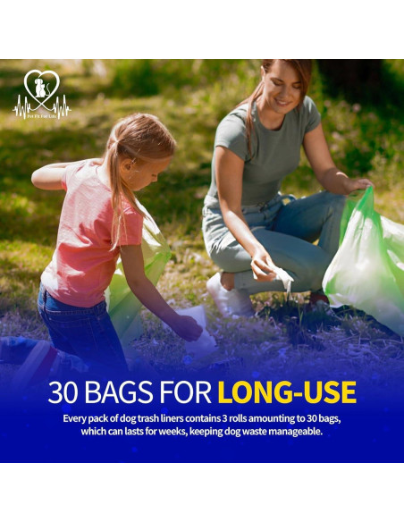 Bolsas de Basura Pequeñas Pet Fit For Life 5L - Paquete de 30
