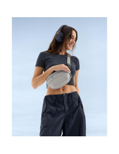 Bolsa de Cintura Tomtoc Sling Bean Gris 1.5L con Bloqueo RFID 2