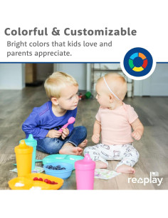 Platos Divididos Re-Play para Niños - Set de 3 - 19.1 cm - Princesa 2